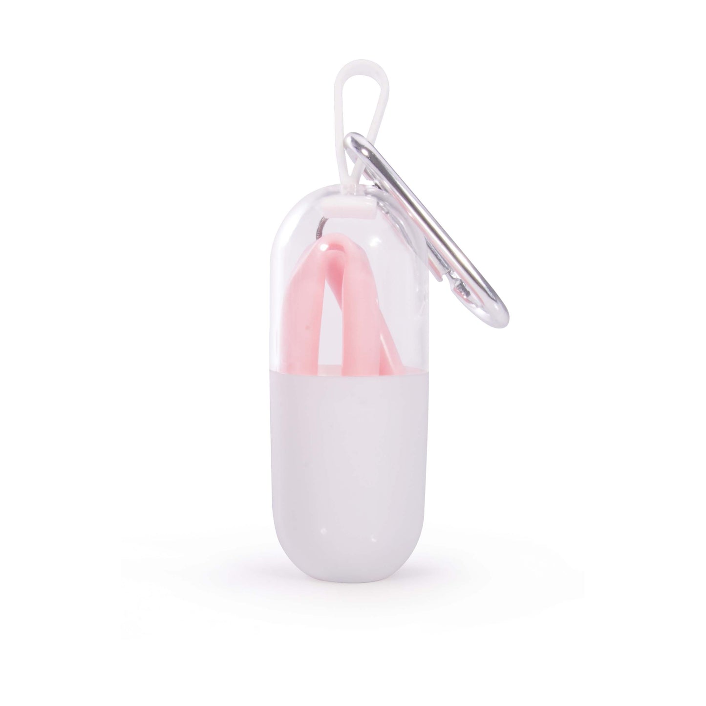 Foldaway Silicone Straw Set