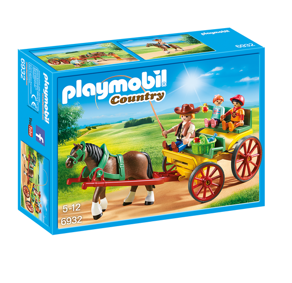 Country -  Horse-Drawn Wagon 6932