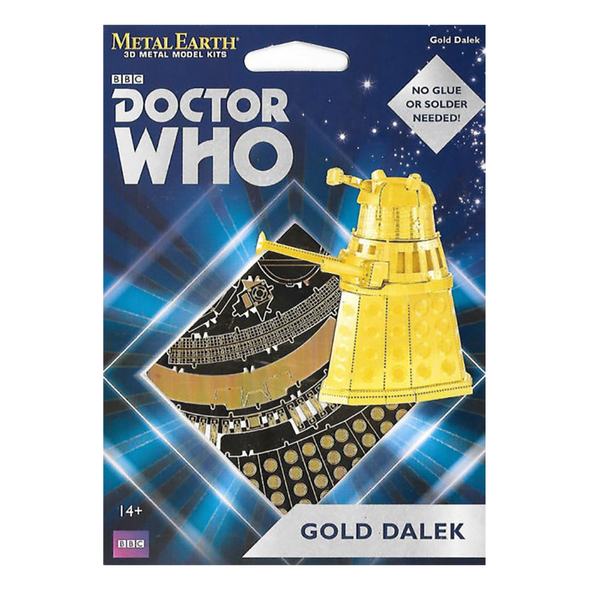 Metal Earth Model Kit - Gold Dalek
