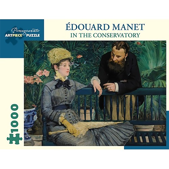 1000 pc Puzzle - Edouard Manet In the Conservatory