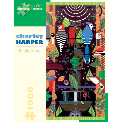 1000 pc Puzzle - Charley Harper Birducopia
