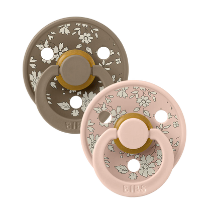 Liberty Round Pacifier Dummies Size 1 (Birth-6 Months) - 2pk