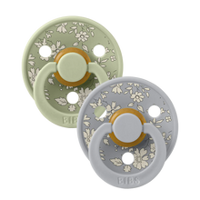 Liberty Round Pacifier Dummies Size 1 (Birth-6 Months) - 2pk