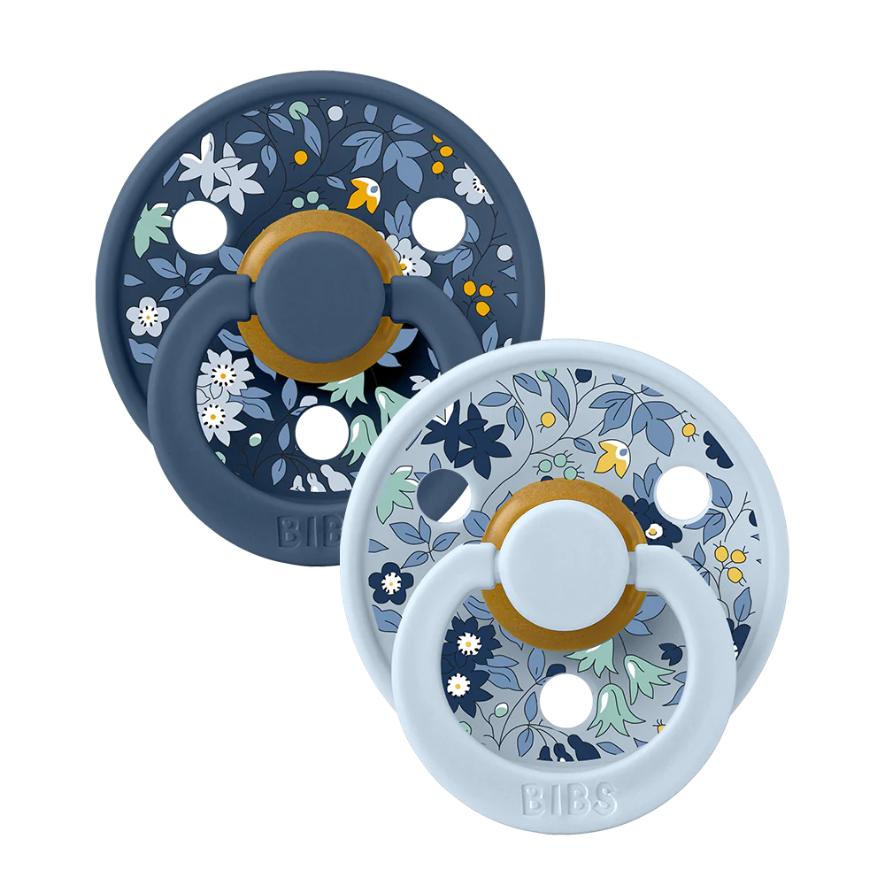 Liberty Round Pacifier Dummies Size 2 (6-18 Months) - 2pk