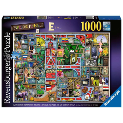 1000 pc Puzzle - Awesome Alphabet 'E'