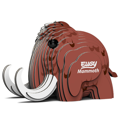 3D Cardboard Model Kit - Mammoth