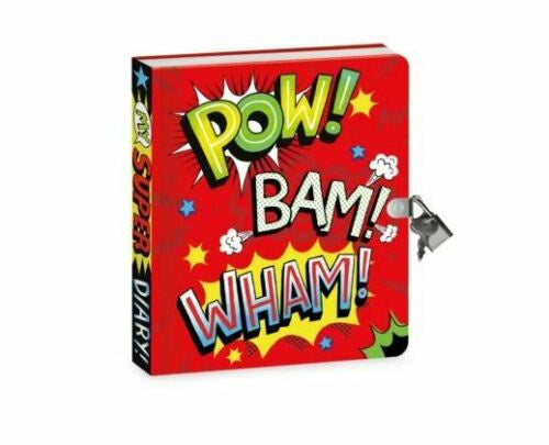 Lock and Key Diary -Super Hero