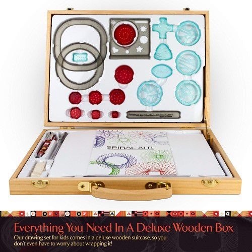 24-Piece Spiral Art Set