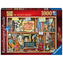 1000 pc Puzzle - Cabinet Collection One - The Artist's Cabinet