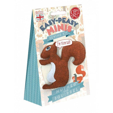 Easy Peasy Mini Sewing Kit Nutmeg the Squirrel