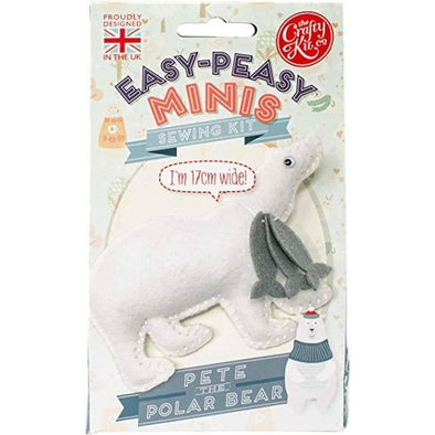 Easy Peasy Mini  Sewing Kit Polar Bear
