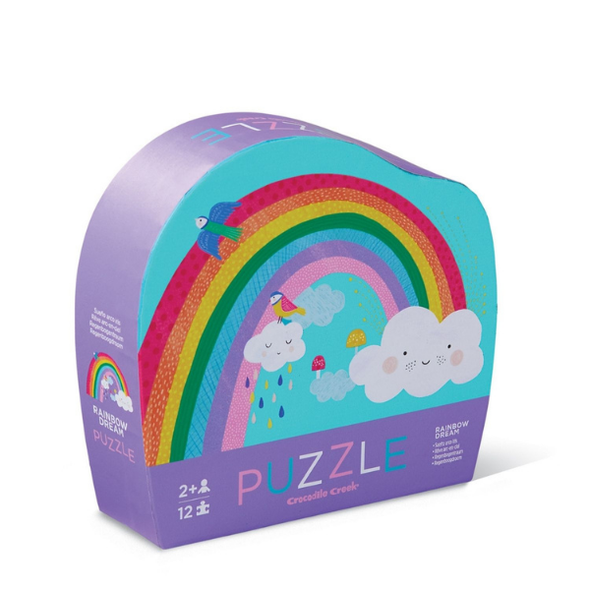 12 pc Mini Puzzle - Rainbow Dream