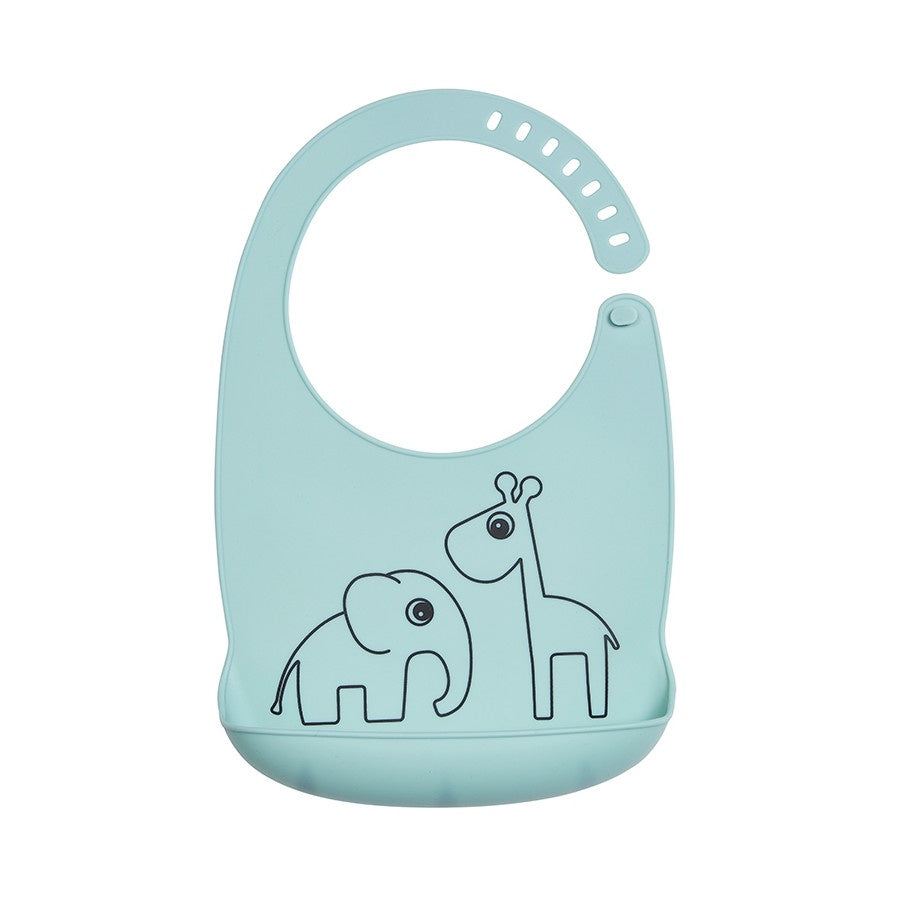 Silicone Bib Deer Friends