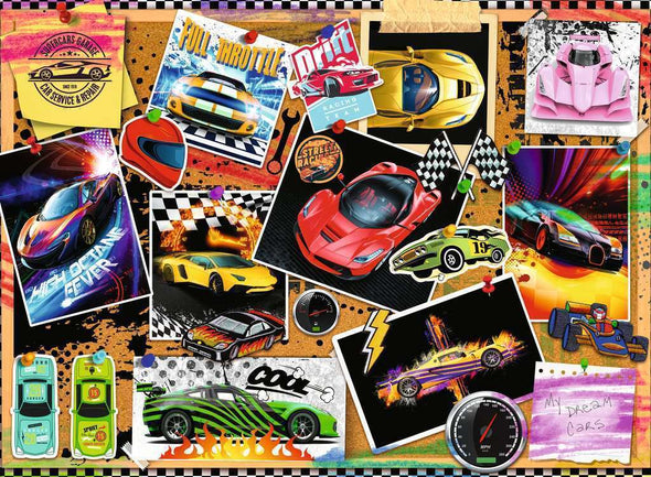 100 pc Puzzle - Dream Cars