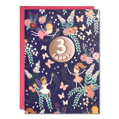 Birthday Card - Age Pink