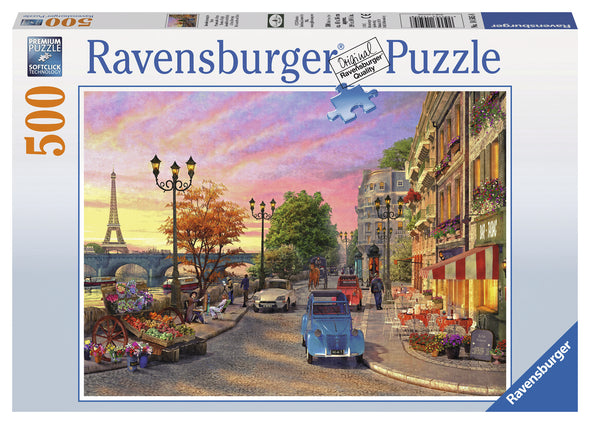 500 pc Puzzle - A Paris Evening