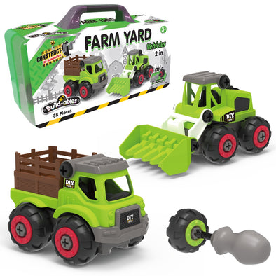 Farm Yard Vehicles 2 in 1