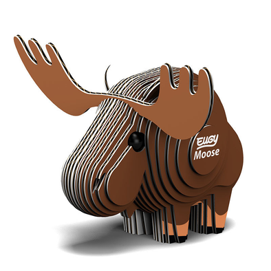 3D Cardboard Model Kit - Moose