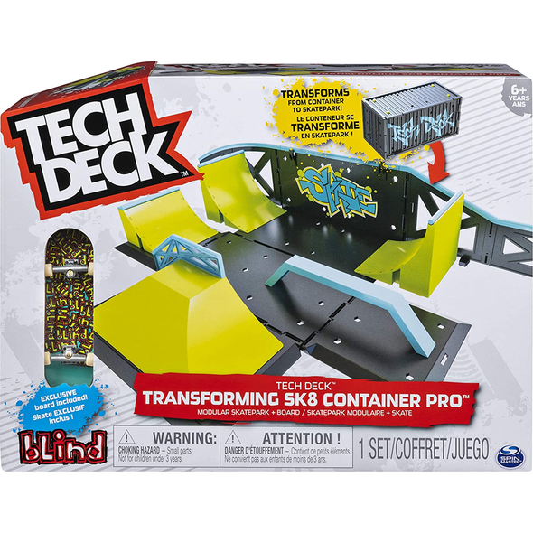 Tech Deck Transforming Sk8 Container Pro