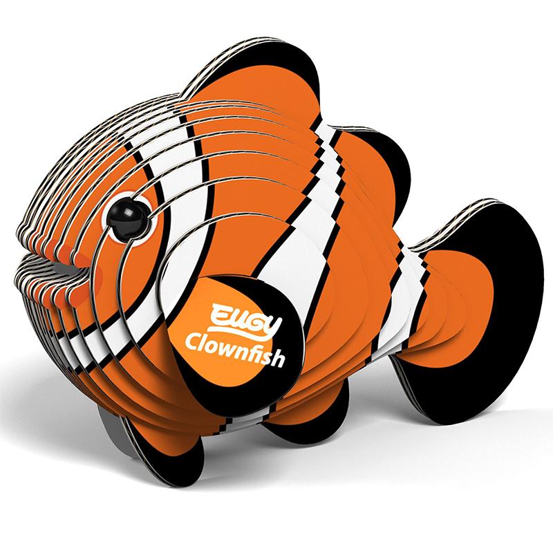 3D Cardboard Model Kit - Clown Fish – Toys and Tales