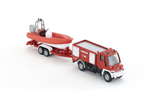 1636 Mercedes Benz Fire Engine with Boat
