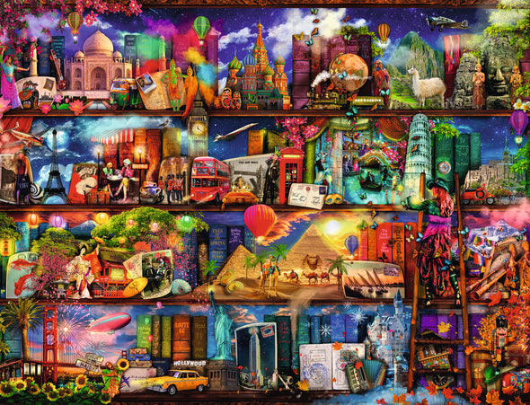 2000 pc Puzzle - World of Books (Aimee Stewart)