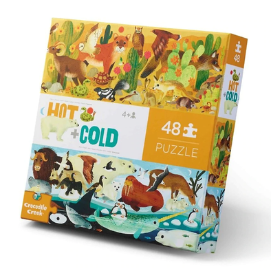 48 pc Opposites Puzzle - Hot and Cold