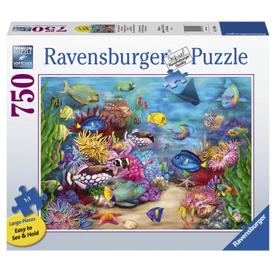 750 pc Large Format Puzzle - Tropical Reef Life
