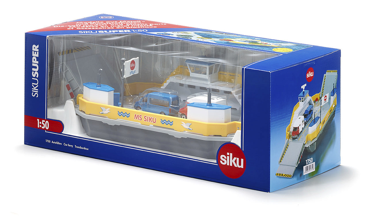 Siku MS SIKU 1750 フェリー 1:50 Siku 1750 1/50 Car Ferry – Network Shuttle Diecast Model