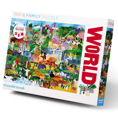 1000 pc Family Puzzle - World
