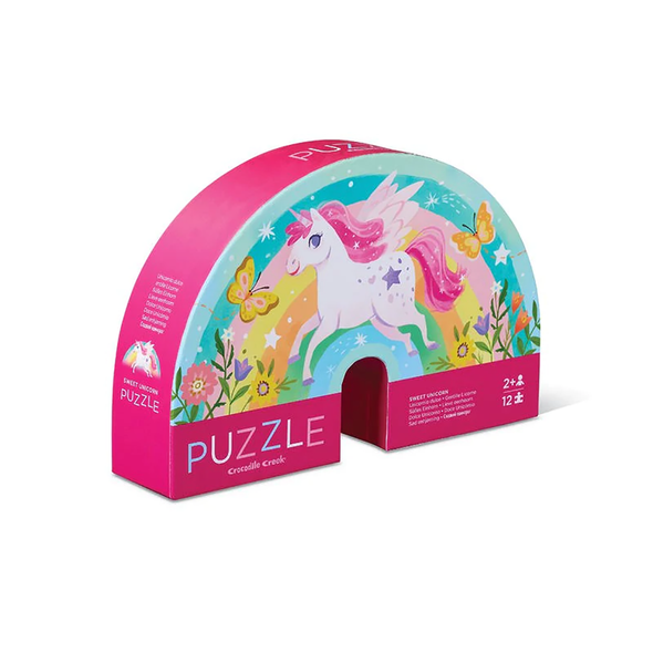 12 pc Mini Puzzle - Sweet Unicorn