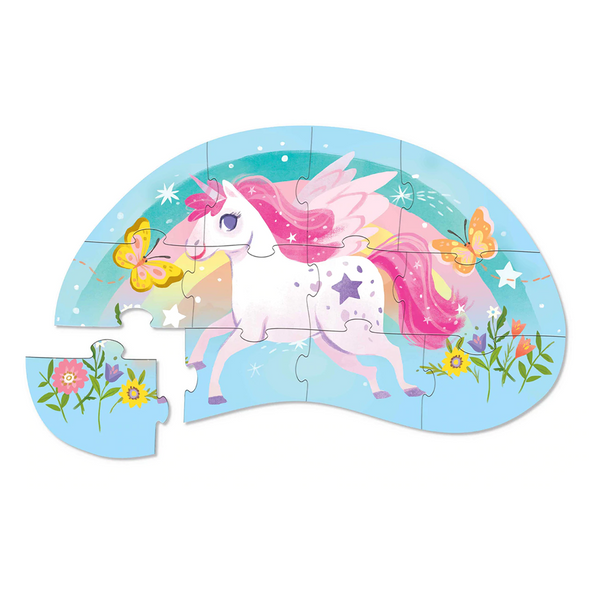 12 pc Mini Puzzle - Sweet Unicorn