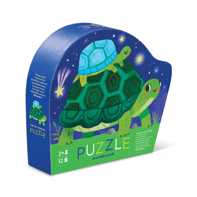 12 pc Mini Puzzle - Turtles Together