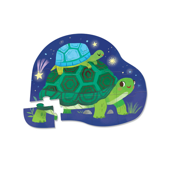 12 pc Mini Puzzle - Turtles Together