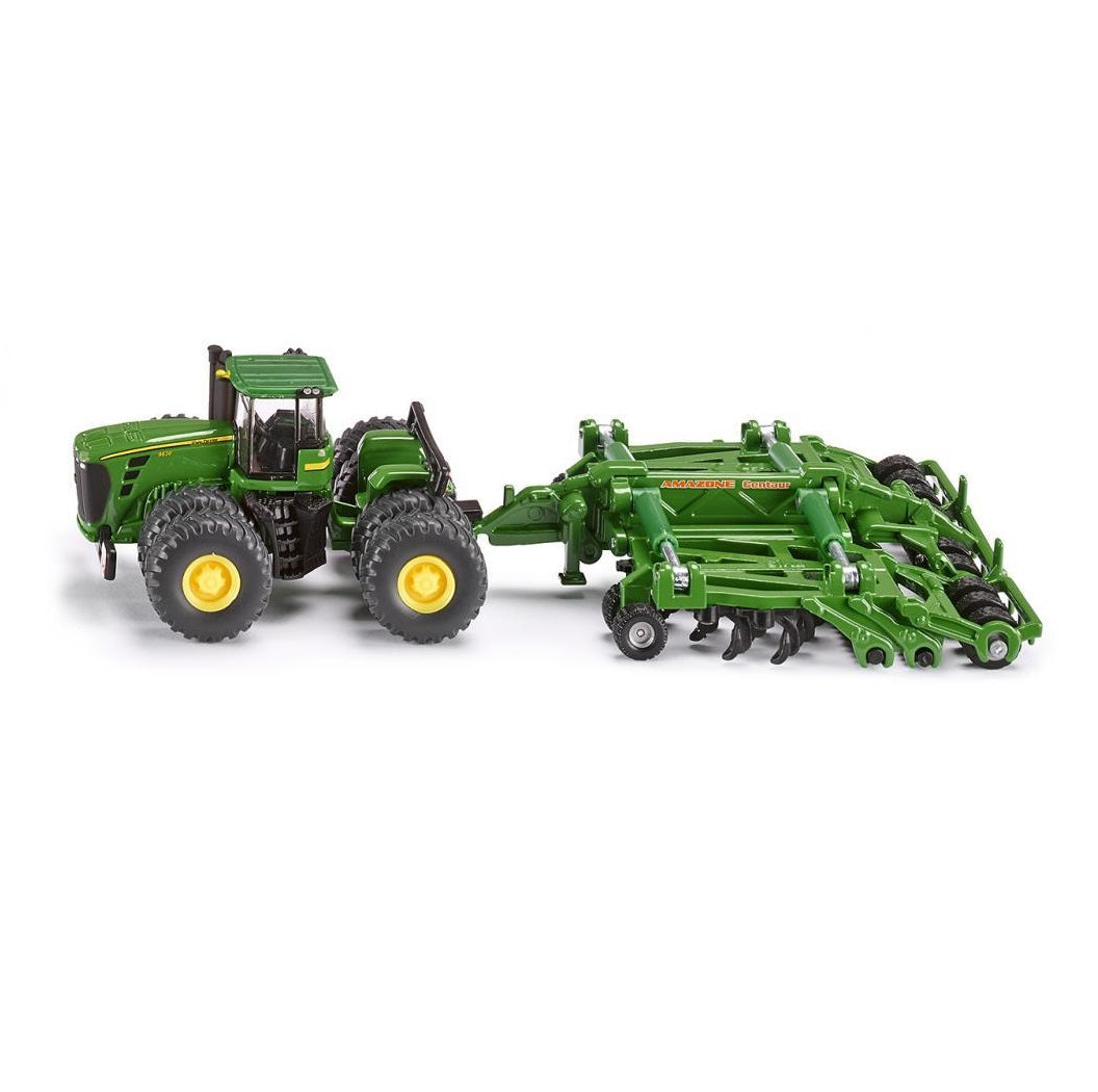 1856 John Deere 9630 with Amazone Centaur