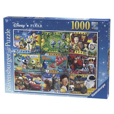 1000 pc Puzzle - Disney Pixar Movie Posters
