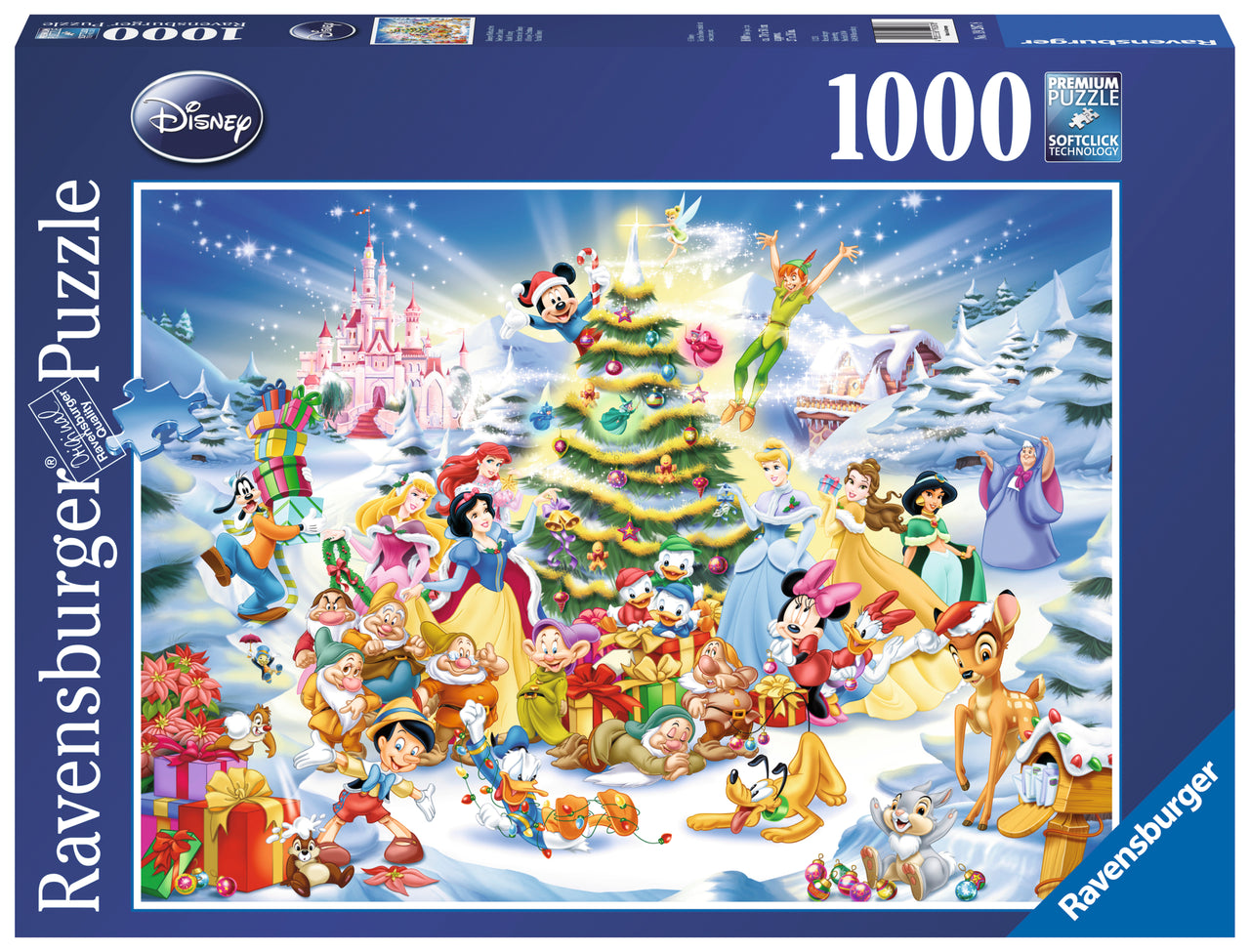 1000 pc Puzzle - Disney Christmas Eve
