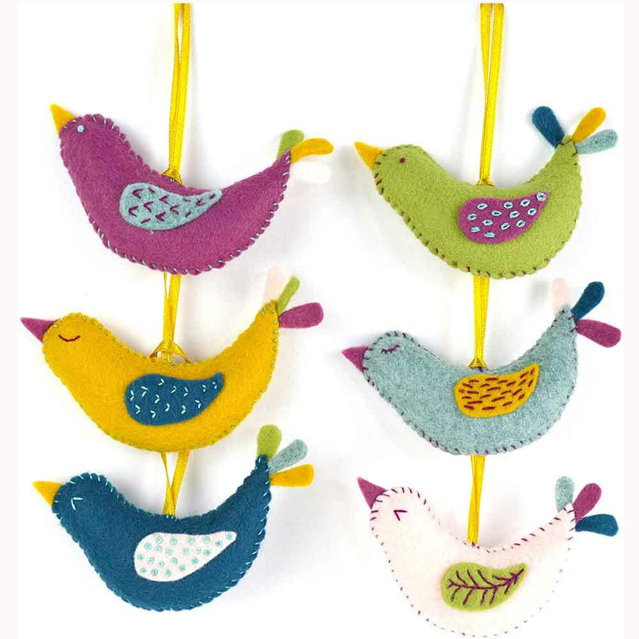 Felt Sewing Kit - Summer Birds