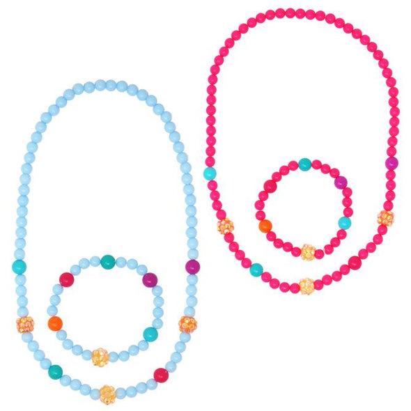 Necklace and Bracelet set - Sparkling Beads