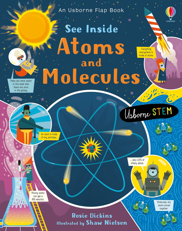 Usborne Flap Book - See Inside Atoms and Molecules