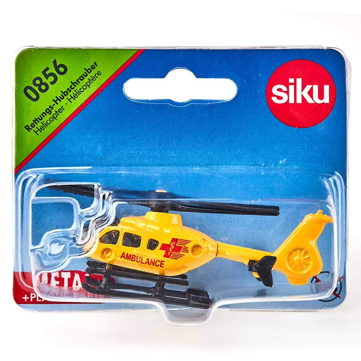 Ambulance top helicopter toy