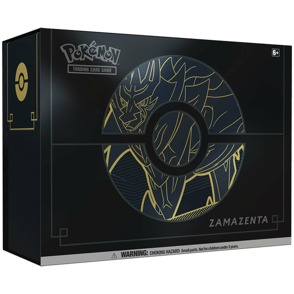 Pokemon TCG Sword and Shield Elite Trainer Box Plus - Zacian OR  Zamazenta