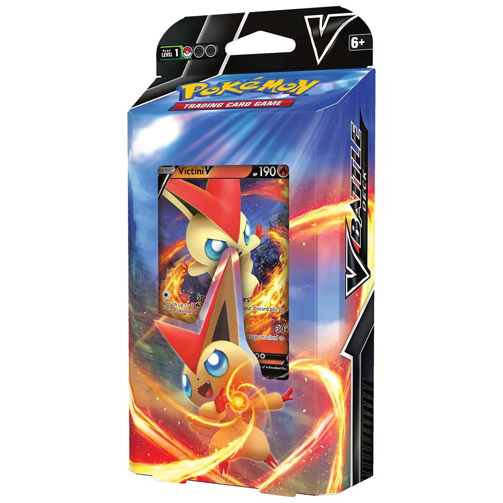 Pokemon TCG: Victini & Gardevoir V Battle Desk