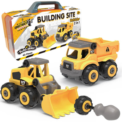Building Site Vehicles 2 in 1