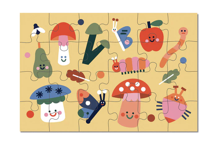 24 pc Kids Puzzle - Creepy Crawlies