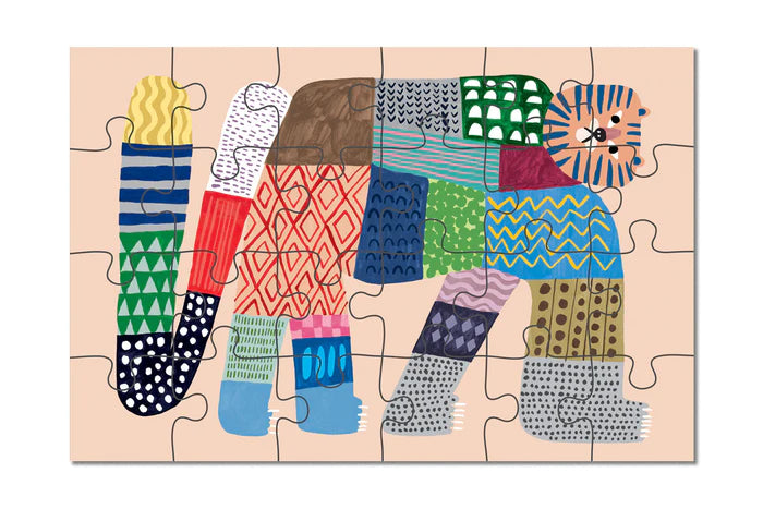 24 pc Kids Puzzle - Party Animal