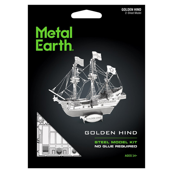 Metal Earth Model Kit - Golden Hind