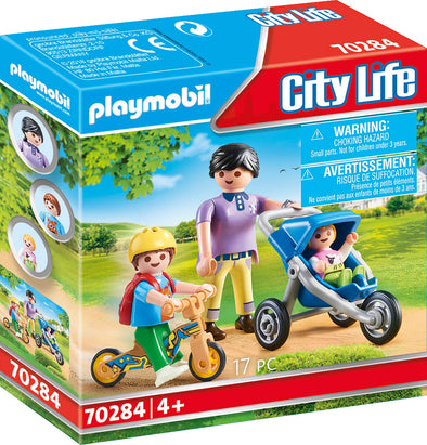 City Life - Mother with Children 70284