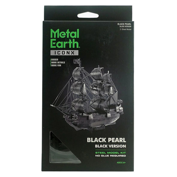 Metal Earth Model Kit - ICONX Black Pearl
