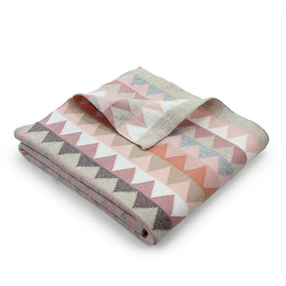 Cotton Knit Baby Blanket
